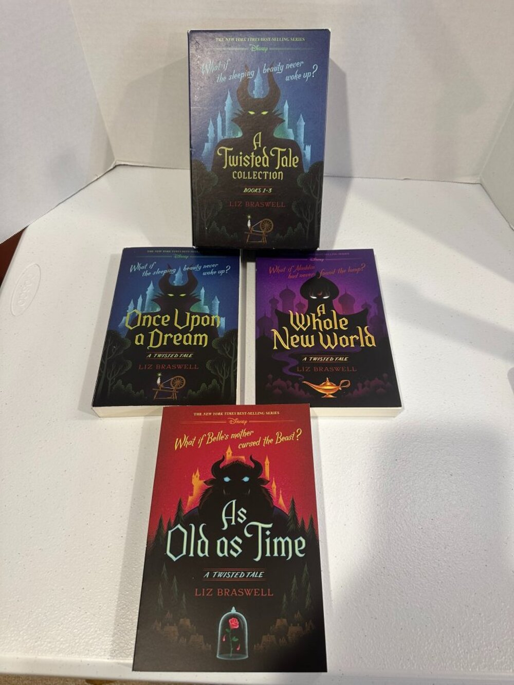 Disney A Twisted Tale Collection Books 1-3 Paperback Box Set Liz Braswell 2018